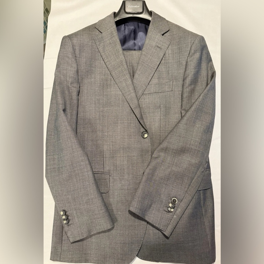 Suit Supply Napoli 40S Gray Suit
